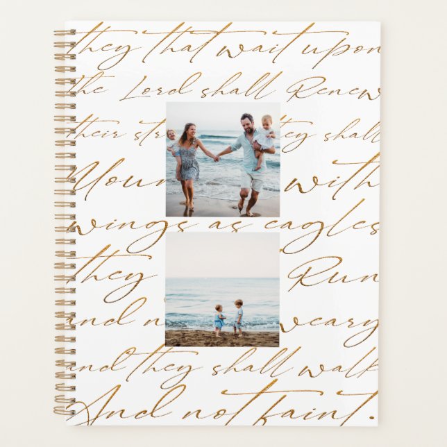 Schrift wartet auf das Foto des Herrn Planer (Vorderseite)