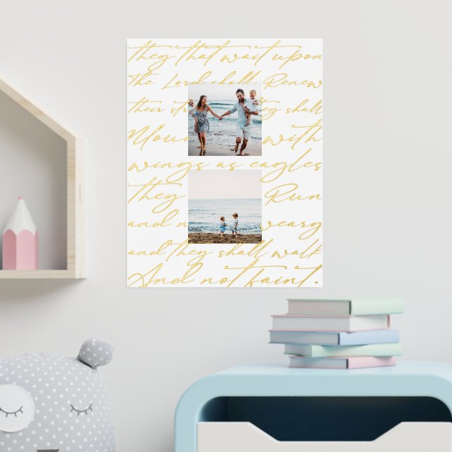 Schrift wartet auf das Lord Two-Foto Foliendrucke (In Situ (Kinderzimmer))