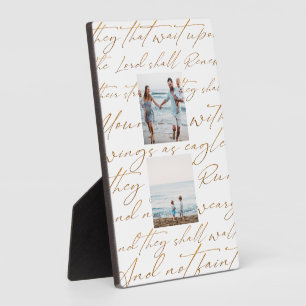 Schrift wartet auf das Lord Two-Foto Fotoplatte