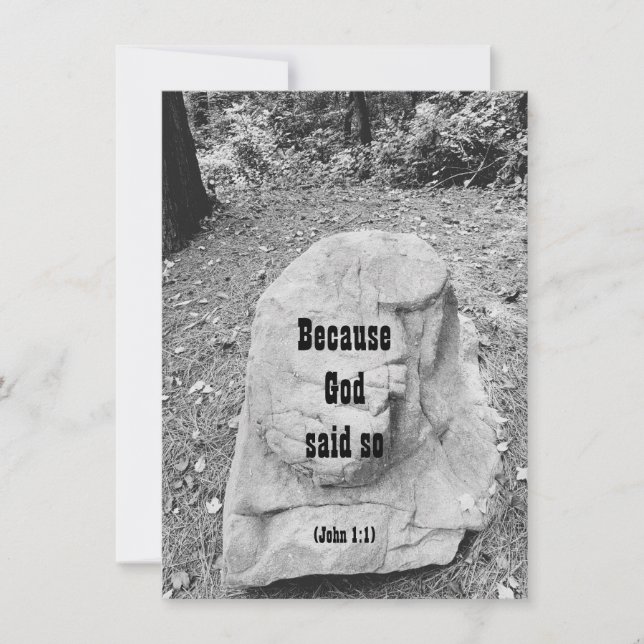 Schrift zur Förderung der Flachgrüßkarte (Vorderseite)