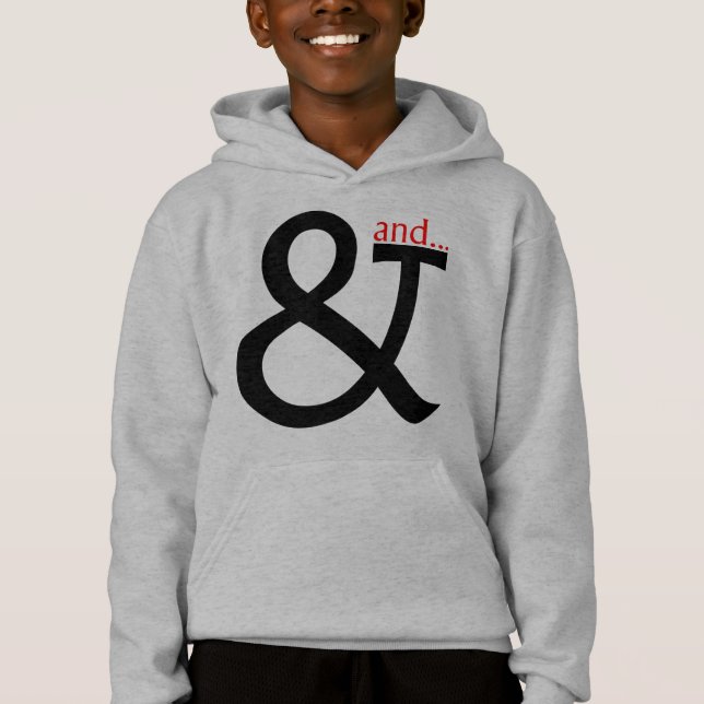 Schriftart Cookie Hoodie (Vorderseite)