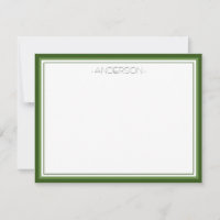 Schriftart mit dünner Linie Grüne Grenze klassisch