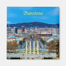 Schriftart Montjuic, Magnet in Barcelona