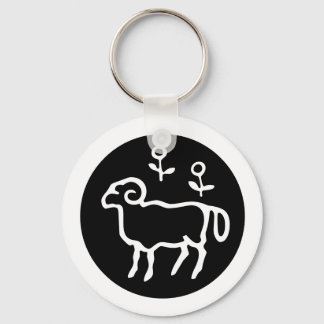 Schriftart Zodiac: ARIES + Ihre Farben und Ideen Schlüsselanhänger