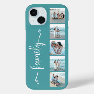 Schriftfamilie Foto Teal Case-Mate iPhone Hülle