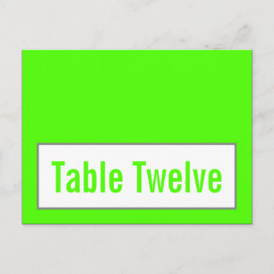 Schriftliche Platzkarte Modernes Grau Damask Spitz Postkarte