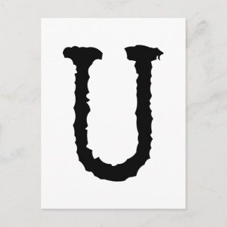 Schriftlicher Brief U Postkarte