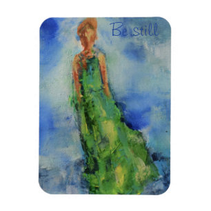 Schriftmagnet "Sei still" Magnet