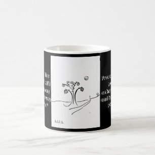 Schriftmäßige Kaffee-Tasse Kaffeetasse