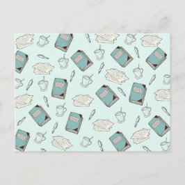 Schriftmaterial Postkarte