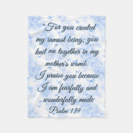 Schrifts-Decke Fleecedecke