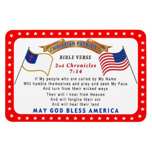 Schrifts-Magneten 2 Chroniken wenn meine Leute Magnet