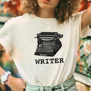 Schriftsteller Antike Schreibmaschine T-Shirt
