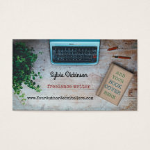 Schriftsteller, Freelance Writer mit Buchabdeckung