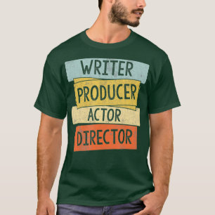 Schriftsteller Produzent Schauspieler Regisseur Fi T-Shirt