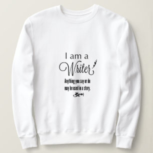 Schriftsteller-Sweatshirt-Kleidung Sweatshirt