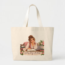 Schriftsteller-Tasche | Geschichten mit Herz schre