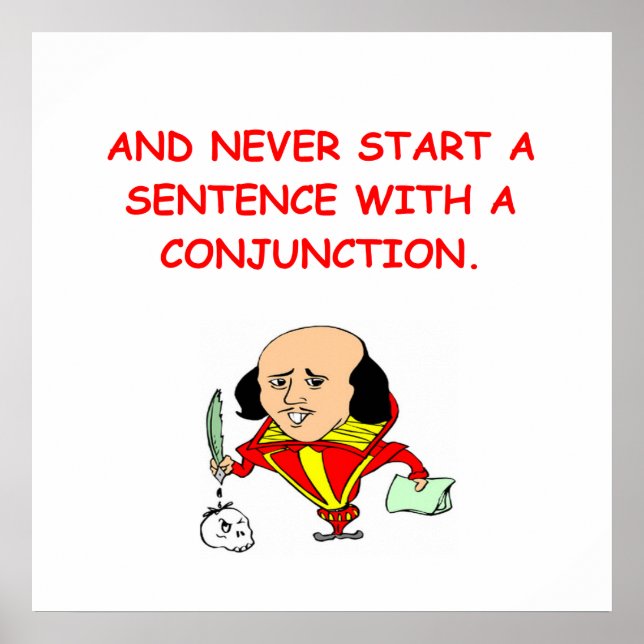 Schriftstellerin Poster (Vorne)