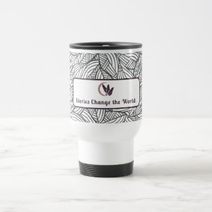 Schriftstellerumarmung Reisebecher