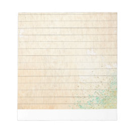 Schriftstück Notizblock