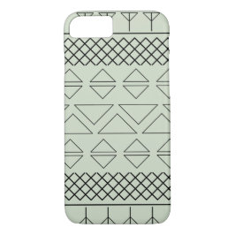 Schriftzeichen mit grüner Geometrie Case-Mate iPhone Hülle