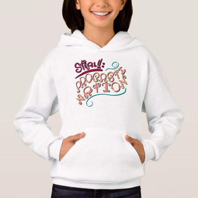 Schritt 1: Aufschieben Hoodie (Vorderseite)
