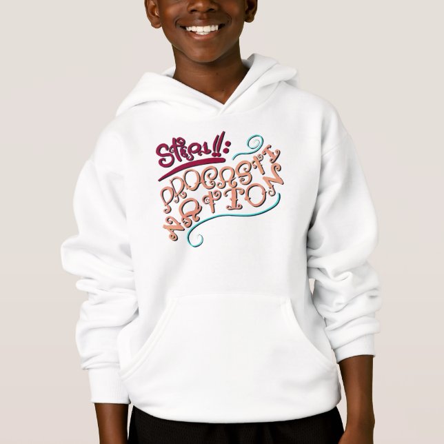 Schritt 1: Aufschieben Hoodie (Vorderseite)