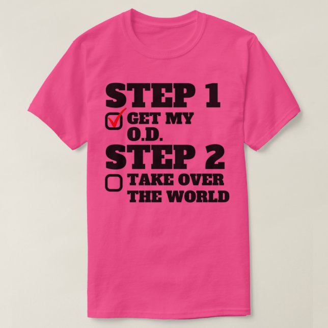 Schritt 1: Übernehmen Sie meinen OD Schritt 2 den  T-Shirt (Design vorne)