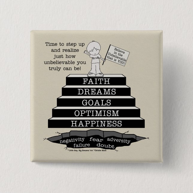 Schritt Button (Vorderseite)