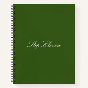 "Schritt Eleven" Notizbuch