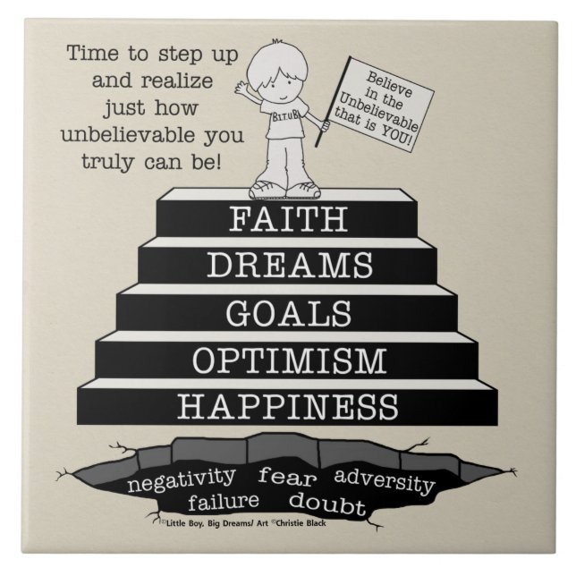 Schritt Fliese (Vorderseite)