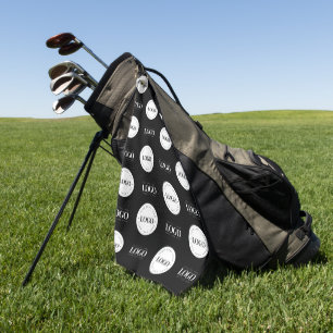 Schritt für Schritt und Wiederholung des Unternehm Golfhandtuch