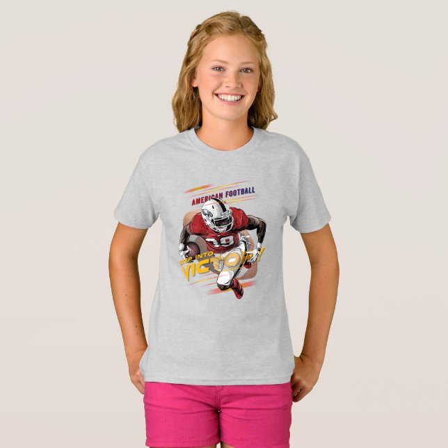 Schritt in den Sieg | Kinder T-Shirt (Vorne ganz)