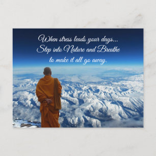 Schritt in die Natur Postkarte