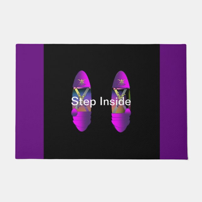 Schritt Inside Door Mat Fußmatte (Vorderseite)