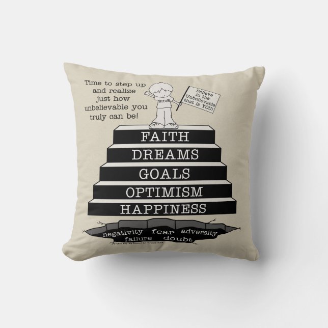 Schritt Kissen (Vorderseite)