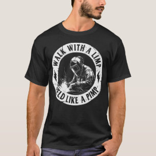Schritt mit einem Schweiß wie ein Zuhälter Schweiß T-Shirt