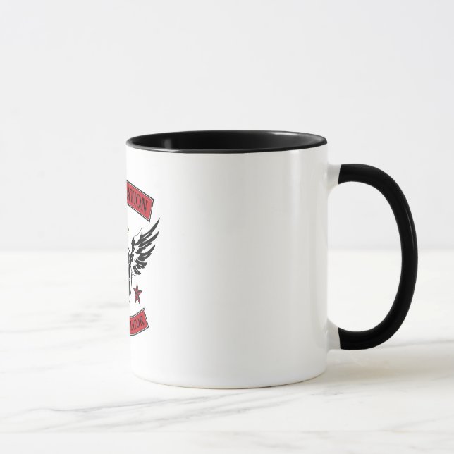 Schritt-Nations-Rocker-Tasse Tasse (Rechts)