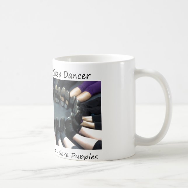 Schritt-Tanz-Kreis-Füße - Tasse (Rechts)