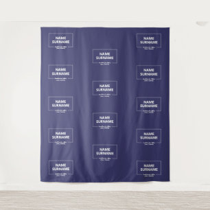 Schritt und Hintergrund der politischen Kampagne Wandteppich