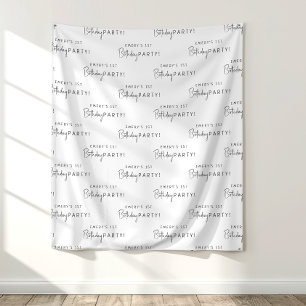 Schritt und Wiederholung der Minimalistischen neut Wandteppich