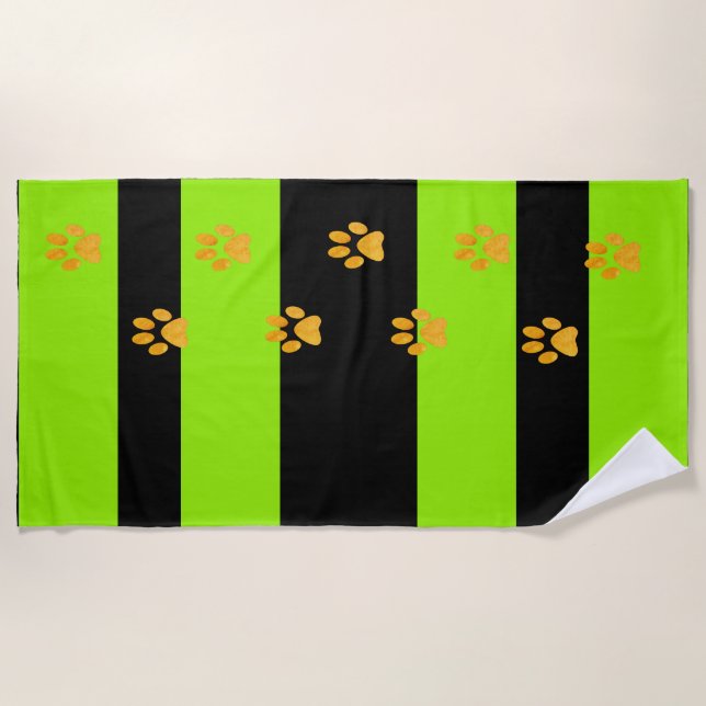 Schritte Badetuch (Vorderseite)