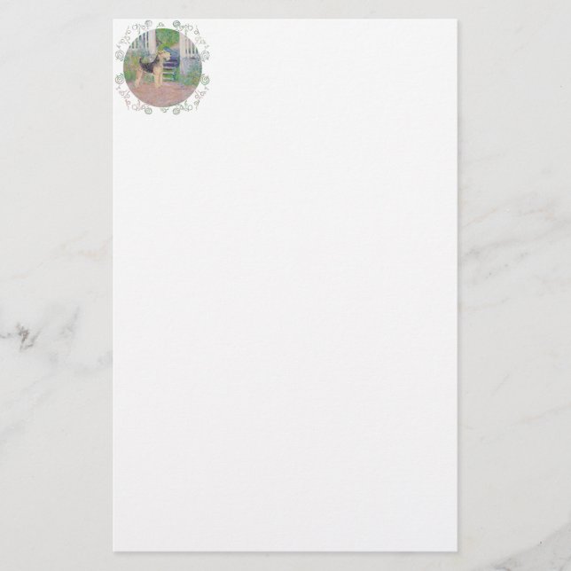 Schritte Briefpapier (Vorderseite)