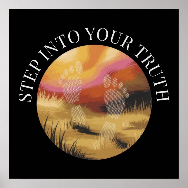 Schritte Poster (Vorne)