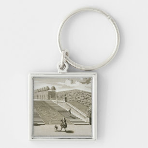 Schritte zur Gartenterrasse, Belvedere-Palast, Schlüsselanhänger