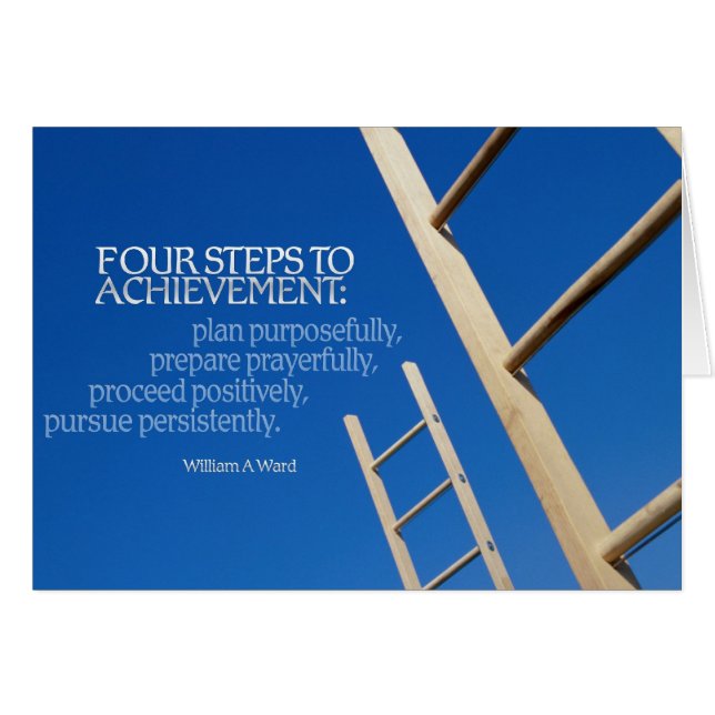 Schritte zur Leistungs-Gruß-Anmerkungs-Karte (Vorderseite (Horizontal))