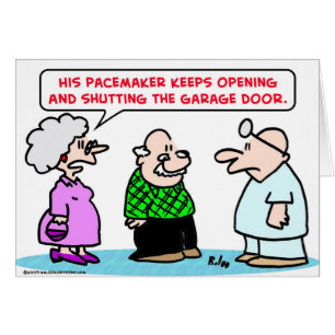 Schrittmachergaragen-Türoffenes geschlossen