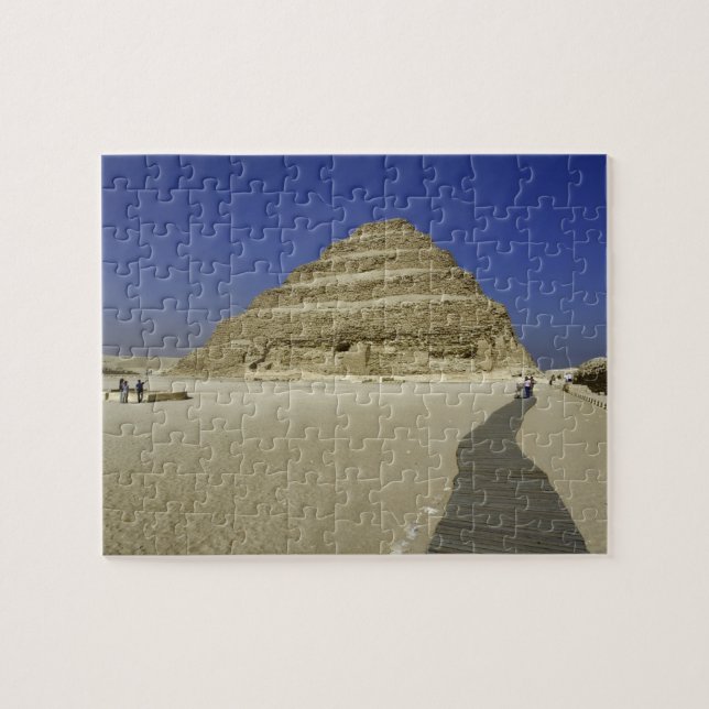 Schrittpyramide in Saqqara, eine der frühesten Puzzle (Horizontal)
