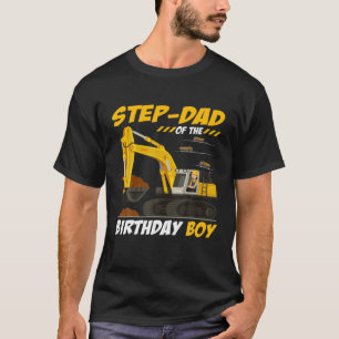 Schrittweiser Vater der Geburtstagsbauweise T-Shirt
