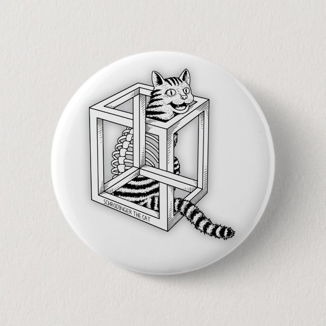 Schrodinger Button (Vorderseite)